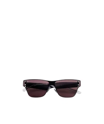 Bottega Veneta Bolt Square-frame Sunglasses In Black