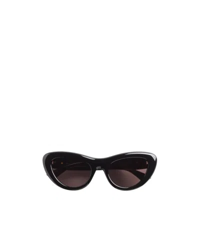 Bottega Veneta Eyewear Bombe Cat Eye Sunglasses In Black
