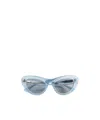 Bottega Veneta Bombe Cat Eye Sunglasses In Blue