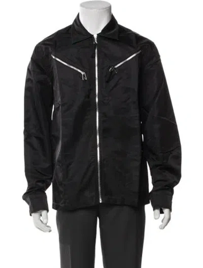 Pre-owned Bottega Veneta Bomber Jacket In Black