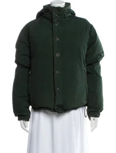 Pre-owned Bottega Veneta Bomber Jacket In Green