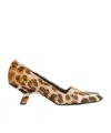 Bottega Veneta Boogie Heels In Nude