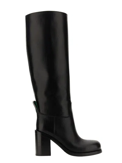 Bottega Veneta Boot Horse In Black