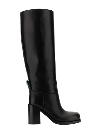 Bottega Veneta Boot Horse In Black