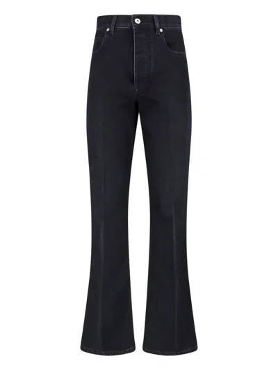 Bottega Veneta Bootcut Jeans In Black