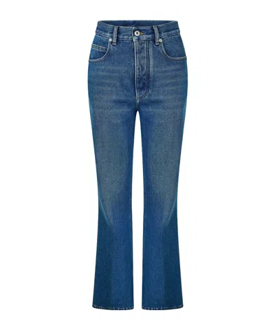 Bottega Veneta Bootcut Jeans In Blue