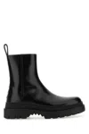 Bottega Veneta 3.5cm Highway Leather Ankle Boots In Black