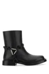 Bottega Veneta James Ankle Boots Featuring Decorative Hardware In Black