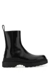 Bottega Veneta 3.5cm Highway Leather Ankle Boots In Black