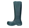 Bottega Veneta Puddle Boots In Azzurro Blu E Verdi