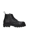 Bottega Veneta Boots Men Leather Black