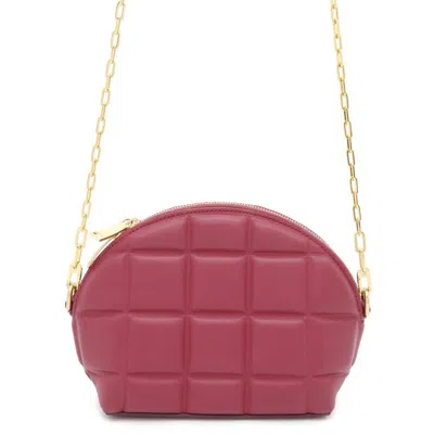 Pre-owned Bottega Veneta Bordeaux Leather Shoulder Bag ()