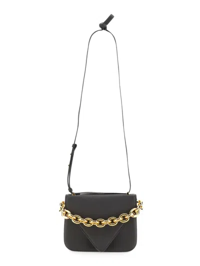 Bottega Veneta Borsa A Busta In Black