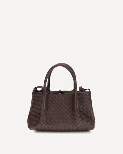 Bottega Veneta Borsa A Mano Pinacoteca Piccola In Brown
