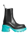 Bottega Veneta Flash Chelsea Boots In Black In Negro