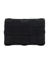 Bottega Veneta Bottega Cassette Sml Inrteccio Lthr Xbody Bag In Black