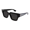 Bottega Veneta Triangle Squared Sunglasses, 52mm