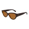 Bottega Veneta Bv1319s 003 In Brown