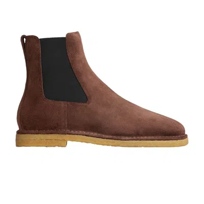 Pre-owned Bottega Veneta Daddy Chelsea Ankle Boot 'star Anise' | Brown | Men's Size 43