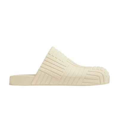 Pre-owned Bottega Veneta Rubber Clog Slide 'sea Salt' | Cream | Men's Size 44 In White