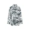 Bottega Veneta Multicolor Printed Silk Shirt