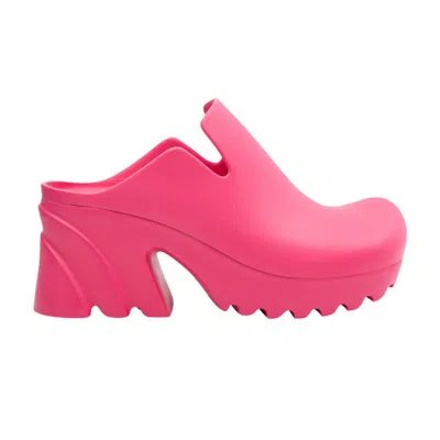 Pre-owned Bottega Veneta Wmns Flash Clog 'cranberry' | Pink | Women's Size 35