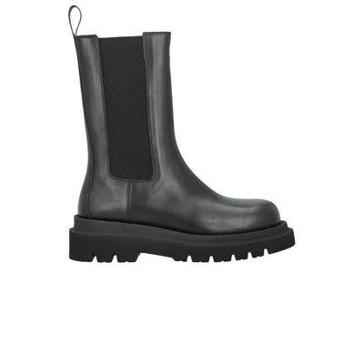 Pre-owned Bottega Veneta Wmns Lug Boot 'fur - Black' | Women's Size 37