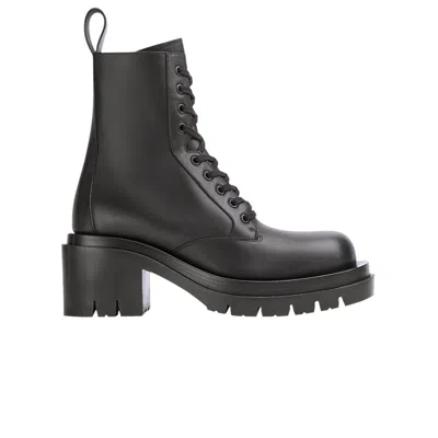 Pre-owned Bottega Veneta Wmns Lug Lace-up Boot 'black' | Women's Size 38