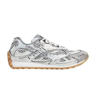 Pre-owned Bottega Veneta Wmns Orbit Sneaker 'silver White' | Women's Size 37