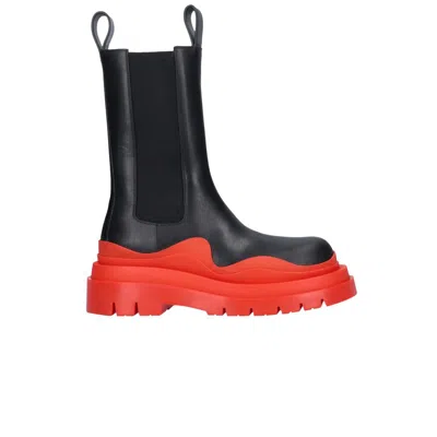 Pre-owned Bottega Veneta Wmns Tire Boot 'black Sunburst' | Women's Size 36