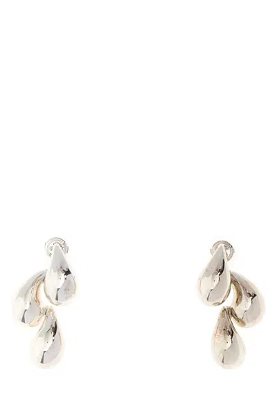Bottega Veneta Bottega-inspired 3 Drop Earrings For Women In Silver
