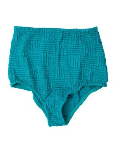 Pre-owned Bottega Veneta Bottoms In Blue