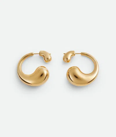 Bottega Veneta Drop Ohrringe In Yellow Gold