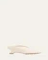 Bottega Veneta Bounty Vinyl Kitten-heel Mules