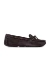 Bottega Veneta Bow Tie Detail Flat Shoes In Black