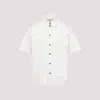 Bottega Veneta Short-sleeved Bowling Shirt In Frosting