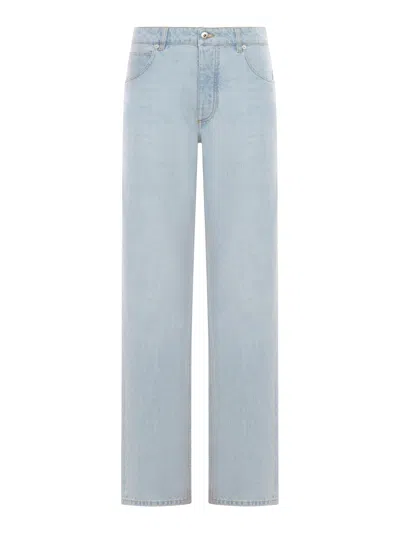 Bottega Veneta Boyfriend Jeans In Light Denim In Blue