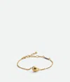 Bottega Veneta Drop Bracelet In Gold
