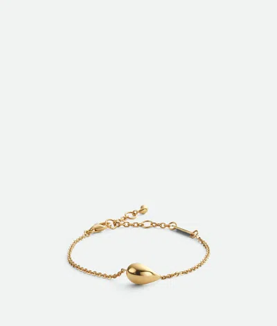 Bottega Veneta Drop Bracelet In Gold