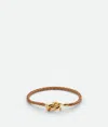 Bottega Veneta Bracelet En Cuir Knot In Brown