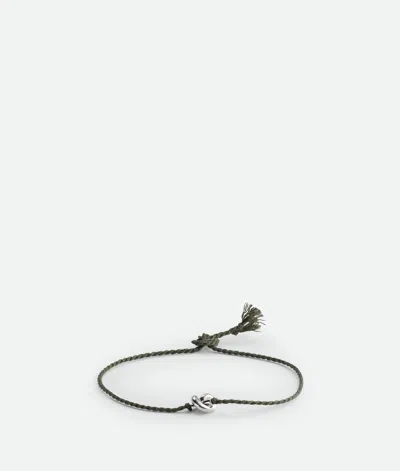 Bottega Veneta Knot Armband In Algae