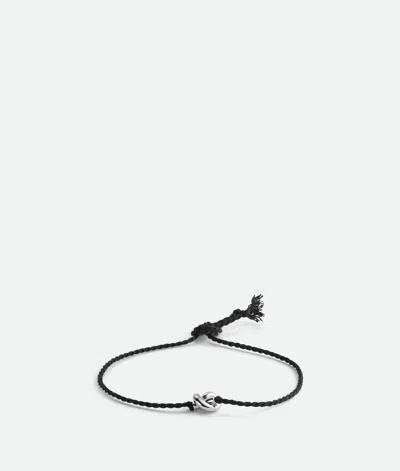 Bottega Veneta Knot Armband In Black