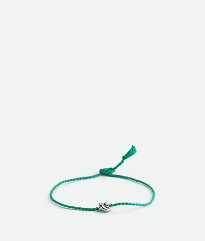 Bottega Veneta Knot Armband In Flash Green