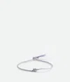 Bottega Veneta Knot Armband In Lilac