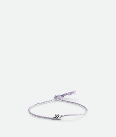 Bottega Veneta Knot Armband In Lilac