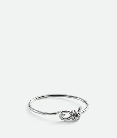 Bottega Veneta Knot Armband In Metallic