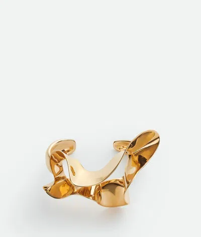 Bottega Veneta Bracelet Manchette Anemone In Gold