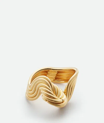 Bottega Veneta Slice Armband In Gold