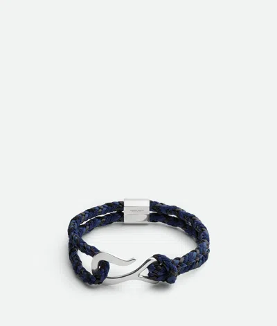Bottega Veneta Braid Lederarmband In Duke/black
