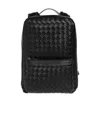 Bottega Veneta Braided Backpack In Black